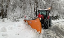 Maltempo, trattori Coldiretti contro neve e rischio gelo anche nel Pavese