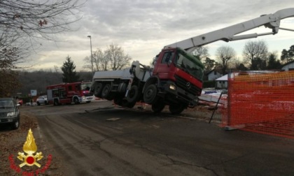 Incidente mortale sul lavoro nel Varesotto, operaio schiacciato da una betopompa