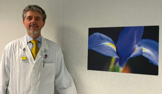 Gli scatti di Anna Daverio fanno fiorire la Radioterapia dell’IRCCS Maugeri Pavia