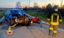 Schianto frontale tra due moto e un'auto: morti due motociclisti
