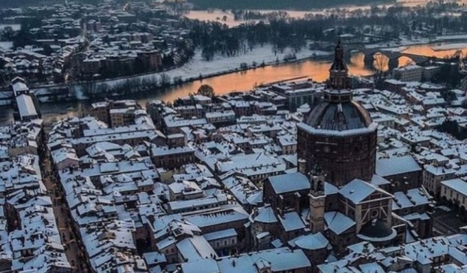Pioggia e neve (poca) sono arrivate, ma è ancora siccità: al Ponte della Becca il Po è a -3.07 metri