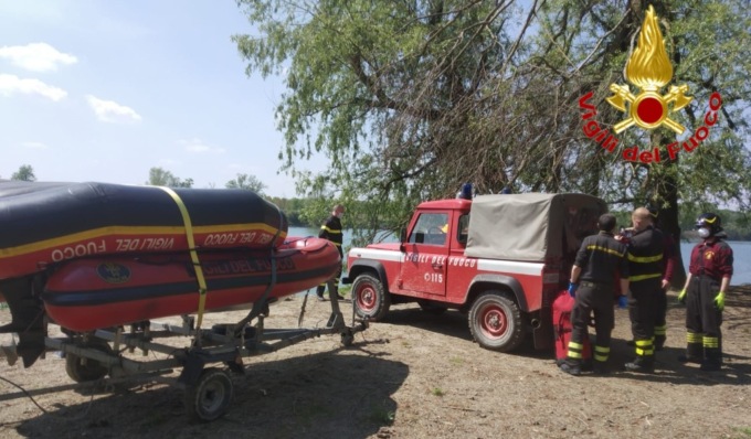 A Cervesina trovato nel fiume Po un cadavere mummificato