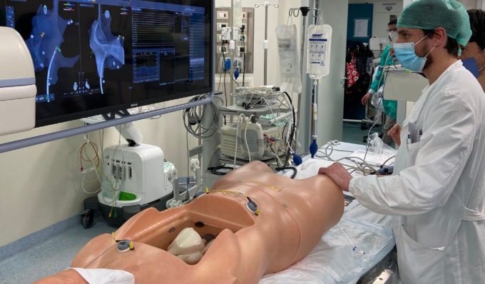 Procedure di ablazione transcatetere, al San Matteo settimana di training con simulatore David