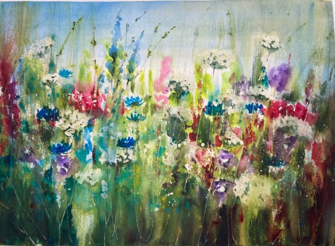 L’acquerellista pavese Daniela Grignani al 25° European Watercolour Exhibition and Symposium