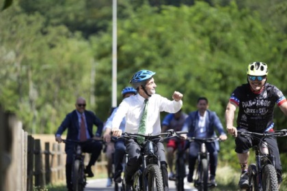 Nasce la nuova ciclabile verde, la Greenway Voghera-Varzi