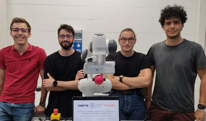 Studenti UniPV inventano sistema di rilevamento dei tremori per pazienti Parkinson e vincono competizione internazionale