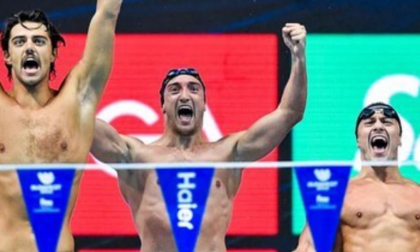 Mondiali nuoto, medaglia d'oro per il pavese Federico Burdisso nella staffetta 4x100 mista