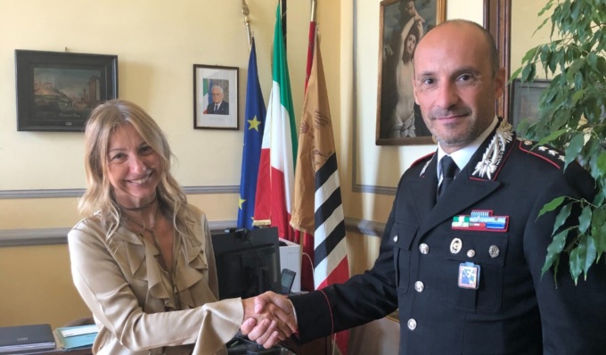 Il Sindaco Garlaschelli incontra il nuovo Comandante dei Carabinieri di Voghera