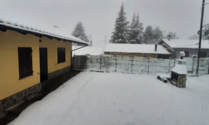 In Oltrepò Pavese è arrivata la prima neve