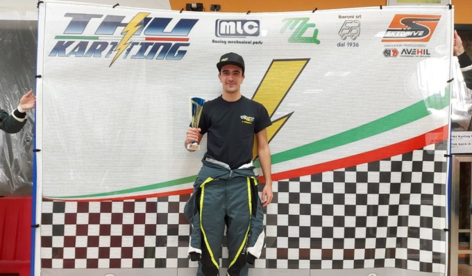 Milanesi 41 Racing con Davide Bonaretti Vice Campioni nel campionato THU SPRINT 2022