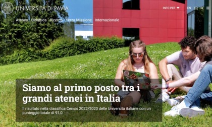 Il nuovo portale dell'Università di Pavia: unipv.eu, dall'orientamento alla ricerca, completamente rinnovato