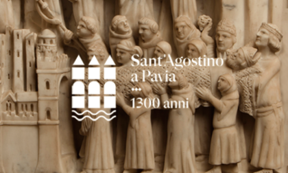 Inaugura l’esposizione di francobolli e cartoline “Pavia e Sant’Agostino: 1300 anni”