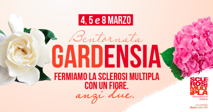 Per la Festa della Donna regala la gardenia e l’ortensia di AISM