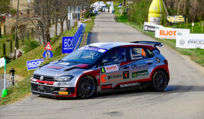 Un Rally Regione Piemonte amaro per il vogherese Giacomo Scattolon