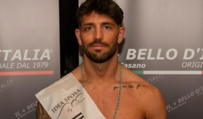 Il Più Bello d’Italia: il pavese Andrea Ferri vince la fascia “Il più bello d’Italia per la moda”