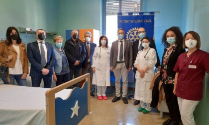 Donata una camera di degenza alla Pediatria dell'Ospedale di Vigevano