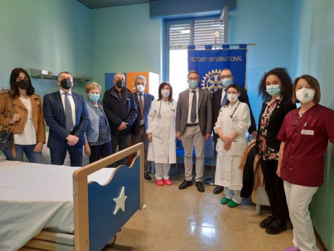 Donata una camera di degenza alla Pediatria dell’Ospedale di Vigevano