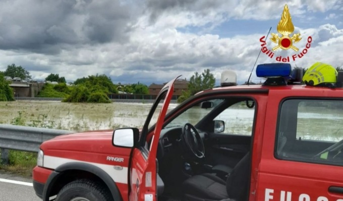 I Vigili del Fuoco di Pavia in Emilia Romagna per portare aiuto alle popolazioni alluvionate