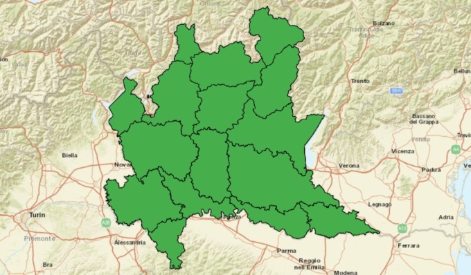 Maltempo Lombardia: possibili altri temporali ma non è più allerta arancione a Pavia