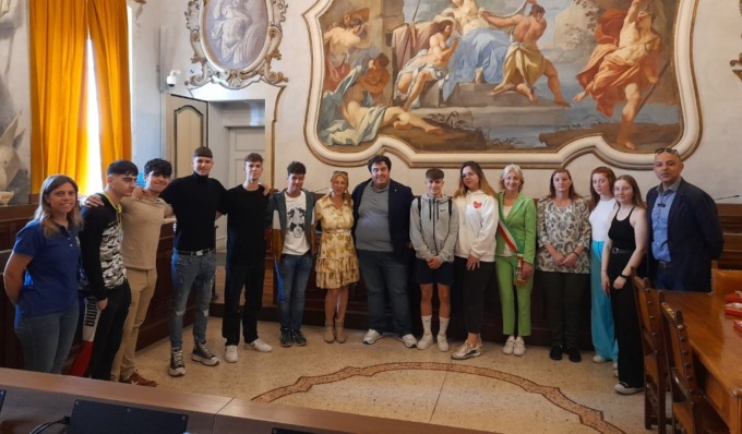 Studenti Erasmus incontrano le istituzioni a Palazzo Mezzabarba