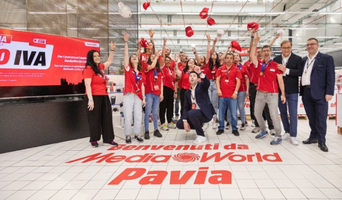 MediaWorld festeggia l’apertura a Pavia all’interno del Centro Commerciale San Martino