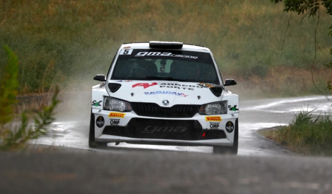 Davide Nicelli, buon terzo posto in rimonta al Rally Valli d’Oltrepò