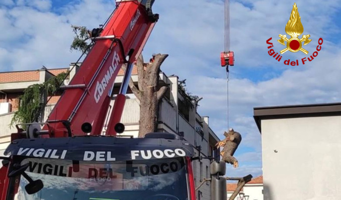 Maltempo, continuano gli interventi da parte dei Vigili del Fuoco