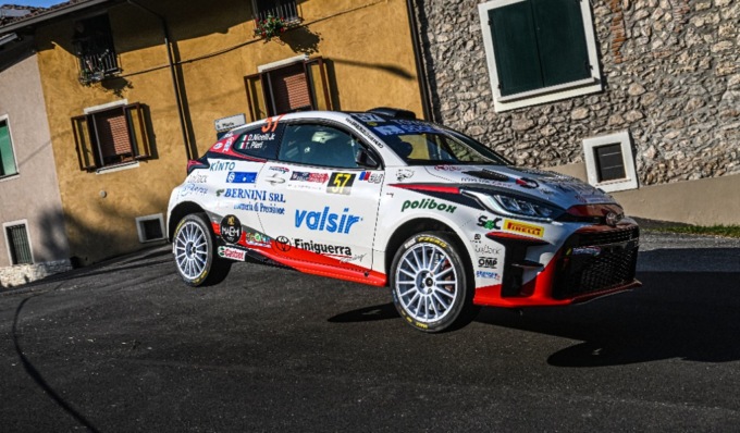 Buon secondo posto per Davide Nicelli nella GR Yaris Rally Cup