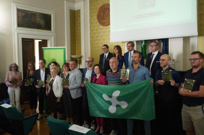 Premiate le 9 nuove attività storiche della provincia di Pavia