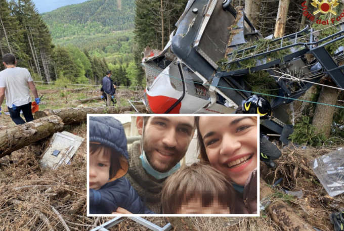 Strage del Mottarone: sei persone a processo, giustizia per il piccolo Eitan che vive nel Pavese