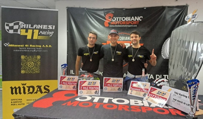 La Milanesi 41 Racing vince quattro campionati in due anni, il THU Sprint con Andrea Sacchi