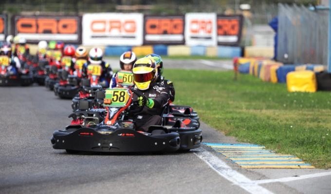 Toscano Racing al CRG Rental Kart World Contest, Lorenzo Cioni insegue il Canadese Petriello Jeffrey nella Finalissima Cat. Silver