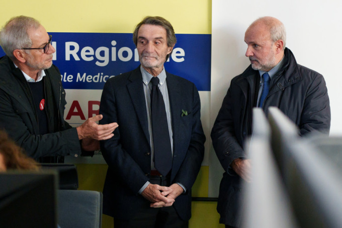 Il ministro della salute Schillaci a Pavia per l’inaugurazione della nuova Clinica Oculistica del San Matteo