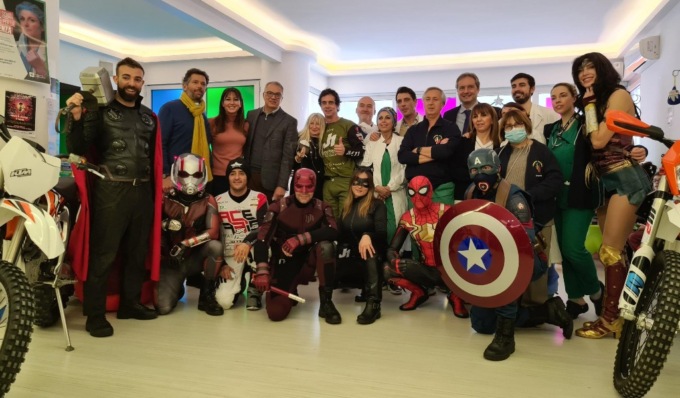 Alla oncoematologia pediatrica del San Matteo arriva la mototerapia di Vanni Oddera