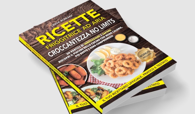 Pavese si fa spazio su Amazon con un libro di ricette per la friggitrice ad aria