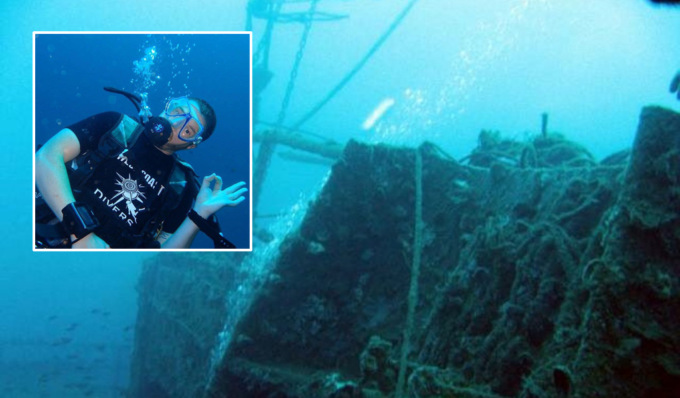 Sub pavese 43enne muore in Liguria durante un’immersione al relitto della petroliera Haven