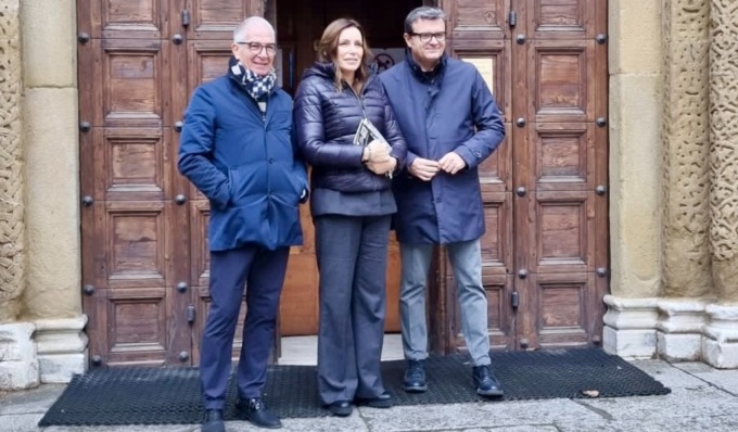 In visita a Pavia il Sottosegretario alla Cultura Lucia Borgonzoni: “Luoghi di straordinaria bellezza”