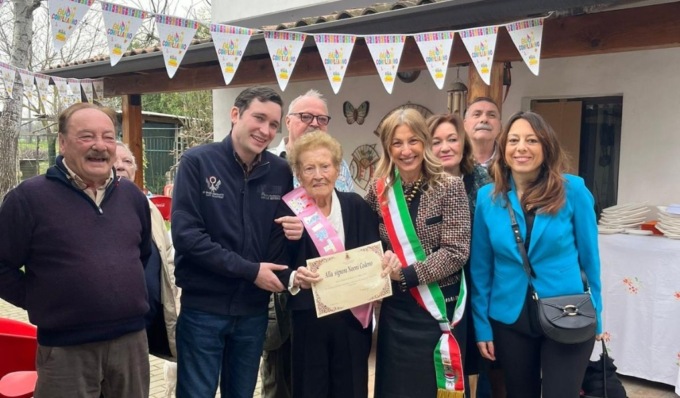 I primi cento anni di Noemi Codemo, gioia e sorrisi per il suo compleanno