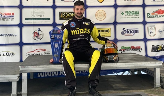 KZR Round 3: Il team Milanesi 41 Racing 2° classificato con Corbetta nella Rotax GP