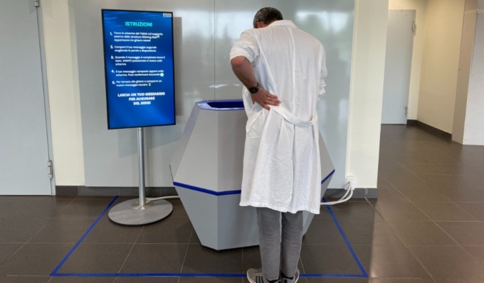 Al CNAO di Pavia il primo “pozzo dei desideri” hi-tech: auguri e messaggi di speranza dai pazienti per i pazienti