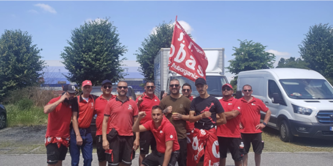 Trasportatori in sciopero alla Brt, termini di lavoro sfavorevoli e inaccettabili