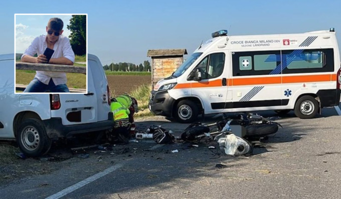 Tragico incidente nel Milanese, muore motociclista 22enne di Vidigulfo