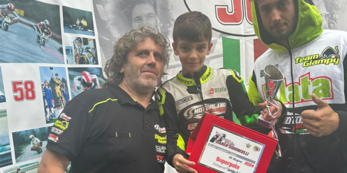 Carlo Introna continua a vincere, nuovo record per il piccolo campione