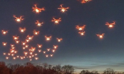 Addio fuochi d'artificio, per la Festa del Ticino a Pavia arrivano i droni luminosi