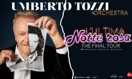 Umberto Tozzi a Vigevano con "L'Ultima Notte Rosa: The Final Tour"