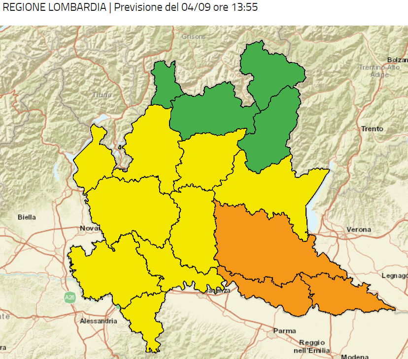 Allerta precipitazioni - Figure 2