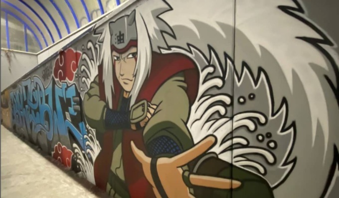 Nel sottopassaggio ferroviario di Cava Manara una “Street Art” dedicata a cartoons e anime