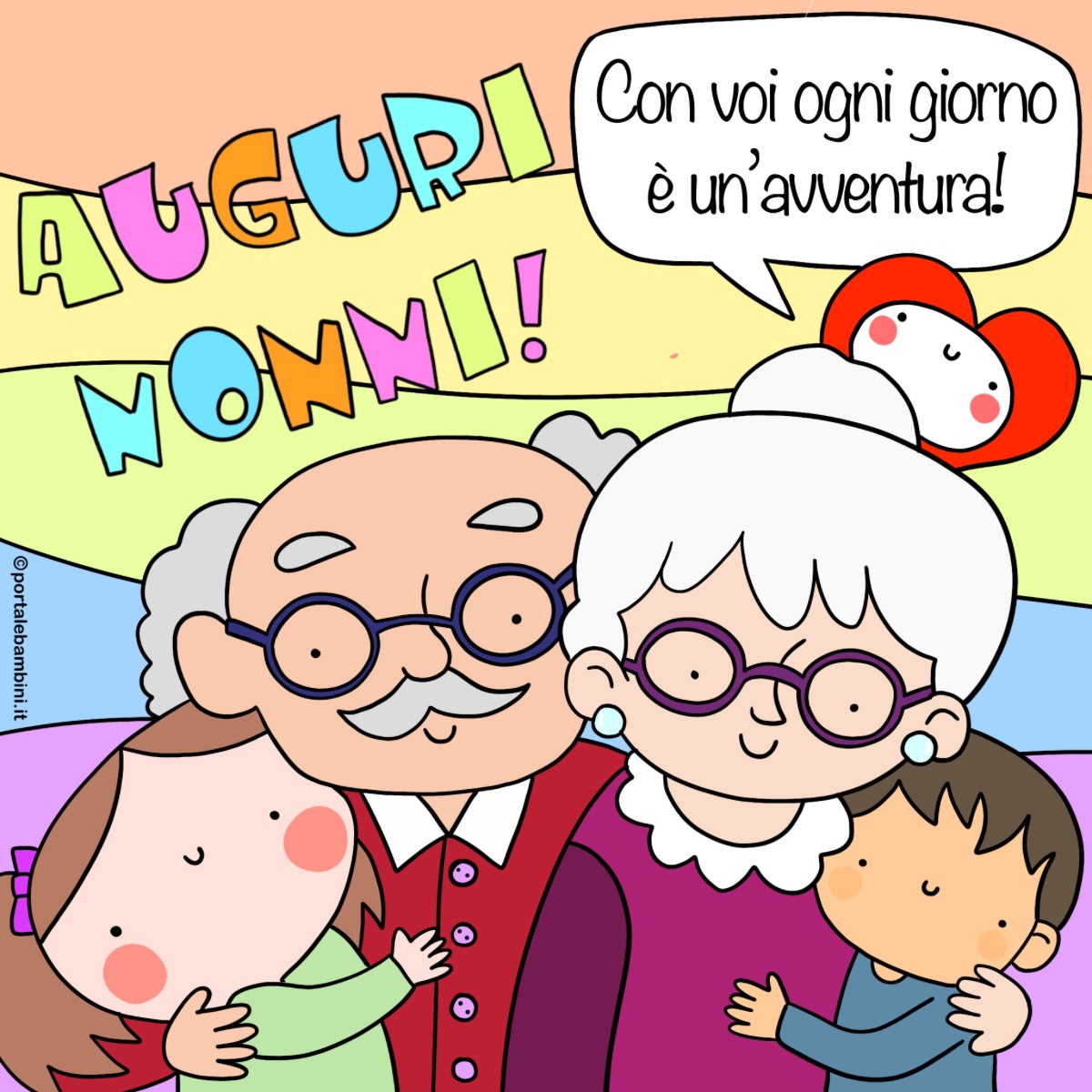 Festa dei nonni 2024, frasi d'auguri e immagini gratis da inviare via