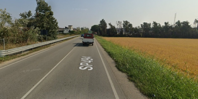 Incidente stradale sulla Sp494, richiesto l’intervento dell’elisoccorso per uno dei due feriti