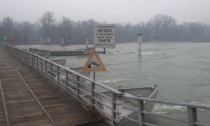 Livelli dei fiumi in calo, ma il ponte di barche di Bereguardo resta chiuso